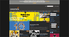 Desktop Screenshot of concerteria.it